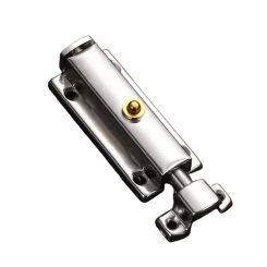 3/4/6 Inch Self-Elastic Door Latch Bolts Button Door Latch Bolt Bolt Lock Sliding Bolt Home Hardware Gate Safety Door Lock