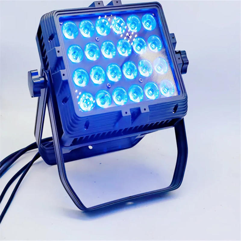 Description Picture 6 of itemIP65 Disco Decoration Wall Wash Light 24x18W RGBWA UV 6in1 Stage Washer Wateproorf LED Outdoor Stage Lights