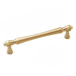 128mm(5 inch)European Zinc Alloy Kitchen Cupboard Door Handles Pull Furniture Cupboard Knob Gold Cabinet Handles 4Pcs/set