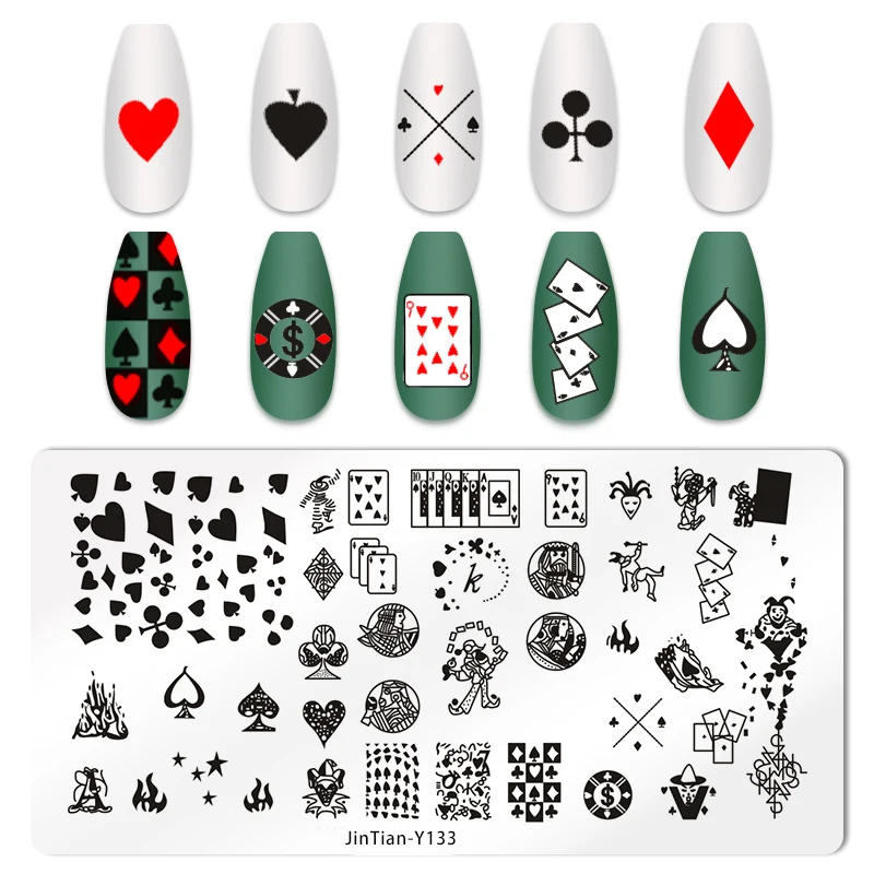 Description Picture 4 of itemCartoon Animals Nail Art Stamping Plates Snake Dogs Butterfly Bow Leaves Image Printing Stencils Nail Stamp Templates Nail Tool