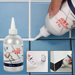 150ml Ceramic Tile Filler Waterproof Mildew Repair Agent Seam Beauty Agent Tile Cleaner House Wall Ceramic Porcelain Bathro U6A6