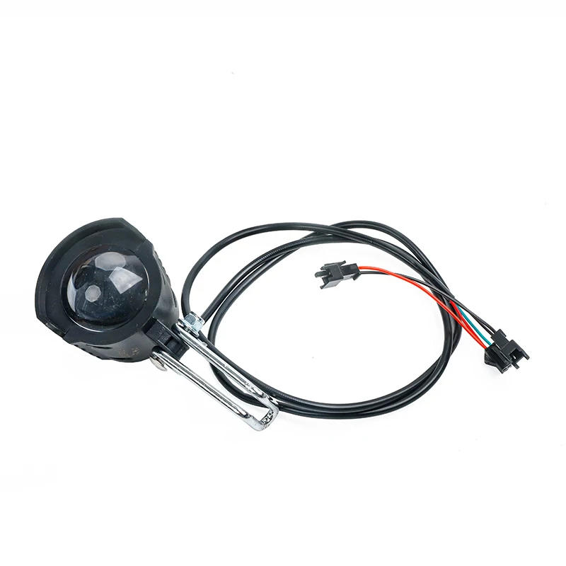 Description Picture 6 of item2 in 1 Horn and Light Switch Bicycle Flashlight 36V 48V 60V E-Bike 12W Waterproof Horn Light Electric Bicycle LED Headlight