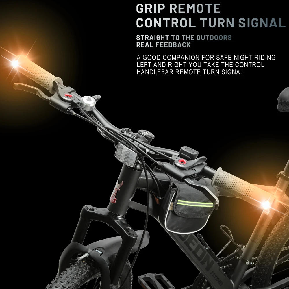 Description Picture 2 of itemBicycle Turn Signals Lights Handlebar Grips Flashing Light Waterproof Signal Lamp for Niu KQi1 KQi3 KQi2 Electric Scooter Parts