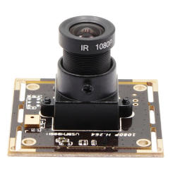 ELP 2megapixel low illumination 0.01 lux plug and play free driver UVC usb camera module with microphone