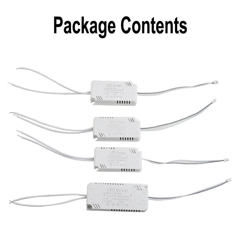 Description Picture 2 of itemLED Driver Adapter 280mA 8-24W 24-40W 40-60W 60-80W AC165-265V Lighting Transformer Panel For Ceilling Lamp Power Supplies