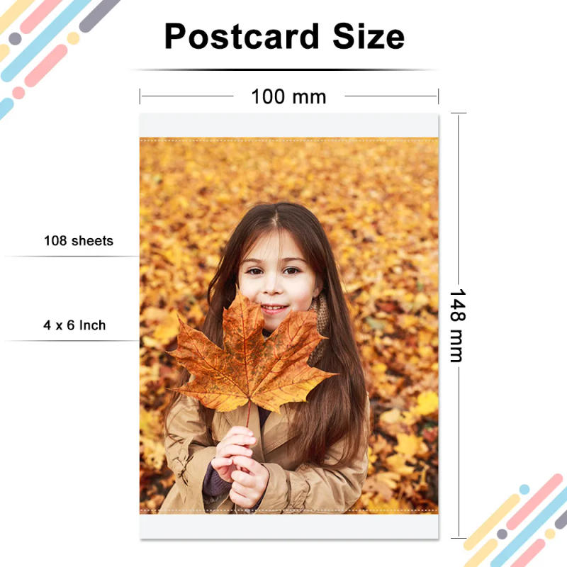 Description Picture 6 of item6 Inch Compatible Iconic Brand Selphy CP1300 CP1500 Cartridge Ink Paper work for Selphy CP1200 CP910 CP900 Photo Printer KP-36IN KP-108