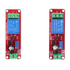 NE555 Monostable Switch Delay Board 5/12V Delay Timer Switch Adjustable Module Pulse Generation Duty Cycle Electronic Components