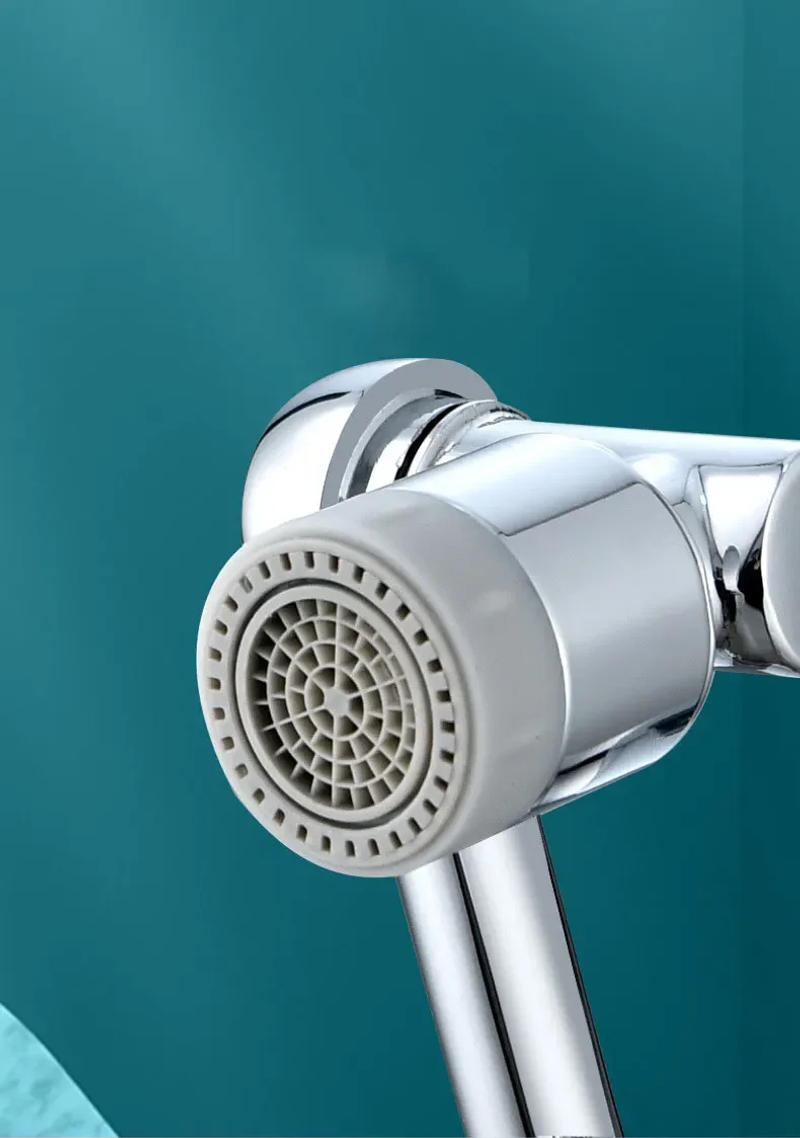 Description Picture 5 of item1080°Rotatable Faucet Spray Head Wash Basin Kitchen Tap Extender Adapter Universal Splash Filter Nozzle Flexible Faucets Sprayer