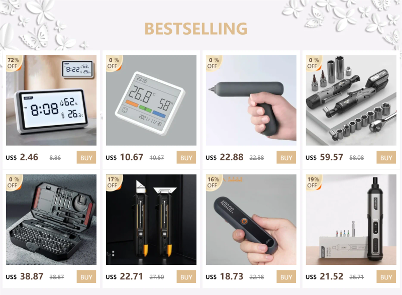 Description Picture 2 of itemXiaomi DELIXI 145 in 1 Screwdriver Set Precision Magnetic Screw Driver Bits for Mobile Phone Repair Screwdrive Kit Home DIY Tool