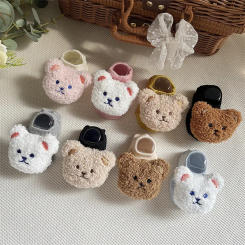 New Baby Short Socks Newborn Cartoon Bear Sock Children Soft Boat Socks Cute Kids Boys Girls Infant Socken Toddler Accessories