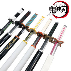 Cosplay Anime Demon Slayer Original Katana Weapon  Sword Shinazugawa Sanemi Kyoujurou Tanjirou Swords 80cm