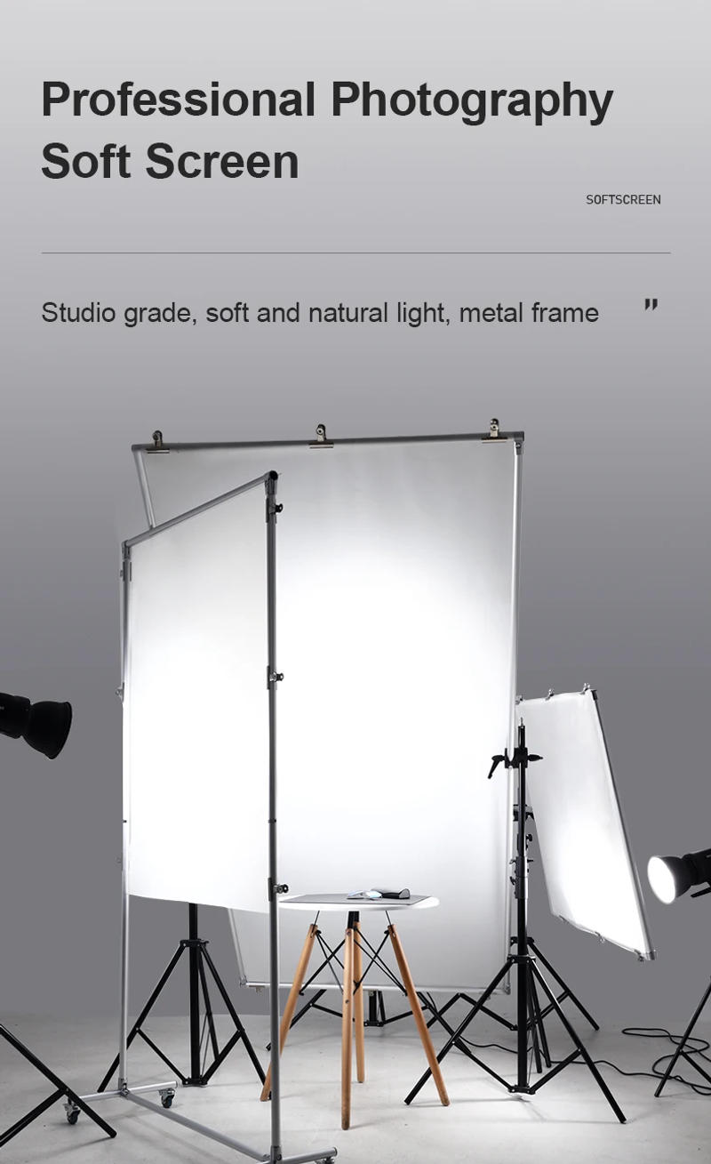 Description Picture 2 of itemSoonpho Reflector Soft Light Screen Butter Paper Diffuser Flag Board Photography Accessories Photo background for Photo Studio