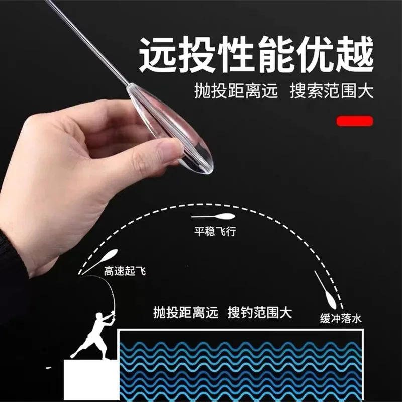 Description Picture 4 of item5 PCS 15g/20g/25g Fishing Float Sinking Fishing Bobber for Carp Catfish Trout Bass Sea Lure Fishing Tackle