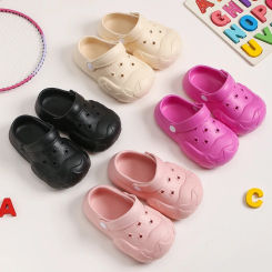 Children Sandals Kids Slippers Shoes Soft Sole Non-slip Summer Boys Girls Baby Thick Indoor Outdoor Beach Garden Shoes