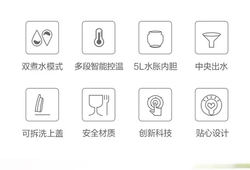 Description Picture 6 of itemElectric Kettle 304 Stainless Steel Kettle Hot Water Bottle Multi-stage Intelligent Temperature Control Electric Kettle 220v