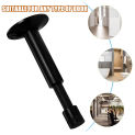 Punch-free Door Stop Wall Protector Stops for Mounted Stopper Limiter Latch Bumper Holder Outdoor Aluminum Alloy Floor