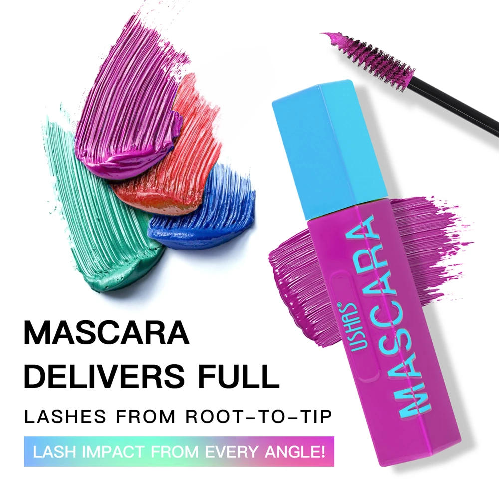 Description Picture 5 of item6D Color Mascara for Long Thick Lash Smudge-Proof Non-Clumping Natural & Dramatic Look Water-Resistant  Makeup Eyelash Extension