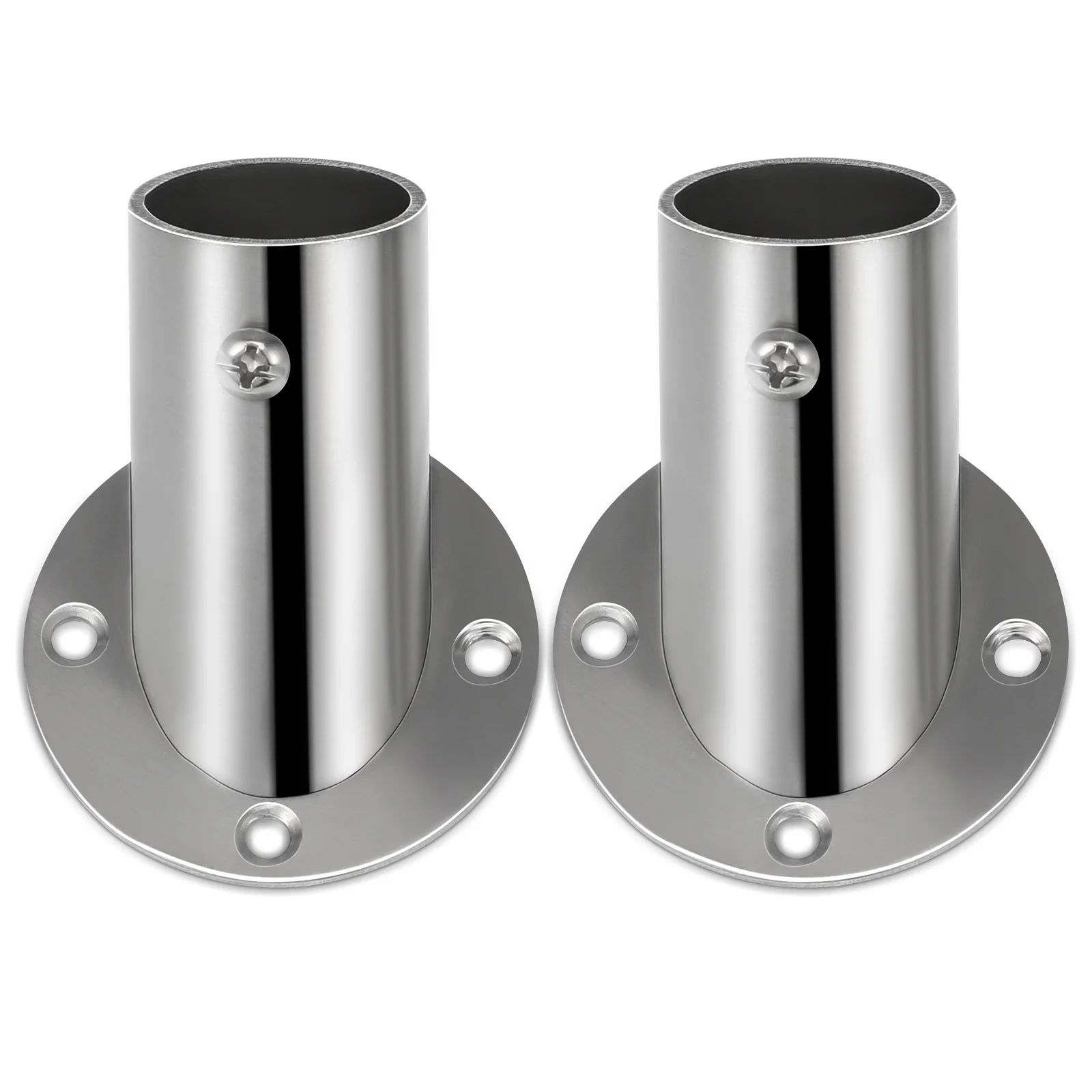 2 Pcs Bevel Angle Flange Base Shelf