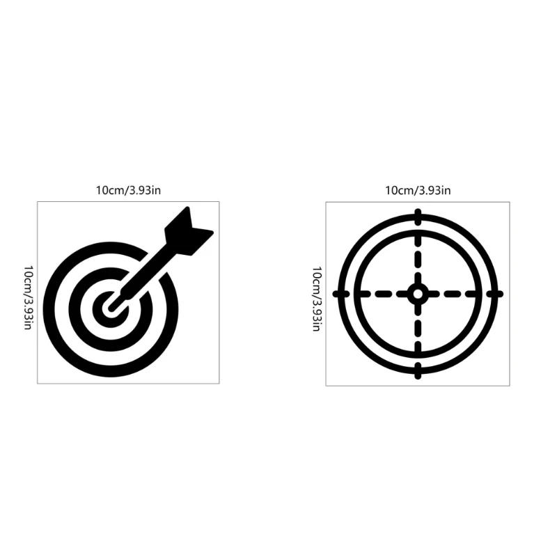 Description Picture 4 of item1PC Creative Hit The Target Toilet Stickers Home Decoration Wall Decals Mural Art Poster PVC Sticker on The Wall Toliet Naklejki