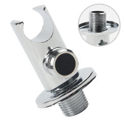 Wall Mounted Outlet Elbow Shower Hose Connector Head Holder Bracket Holder Bathroom Accessories Replacement
