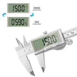 Digital Caliper IP 54 Waterproof 150 mm 6 inch 200 MM 300MM Caliper Metal Vernier Caliper Manufacturers Measurement Tool Factory