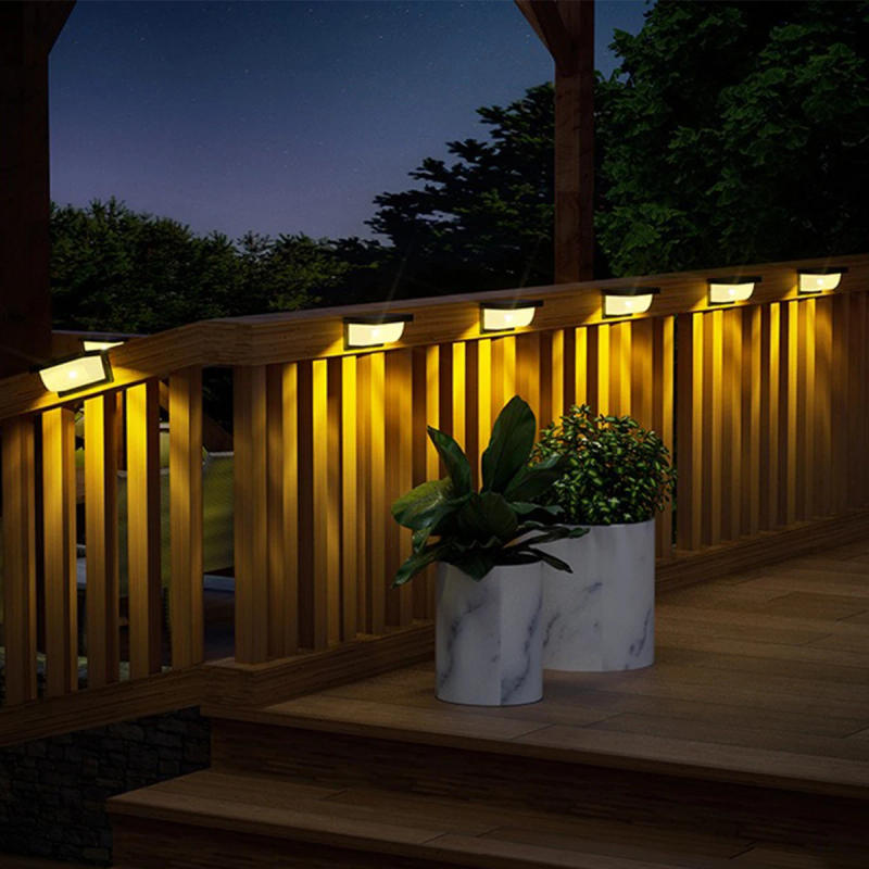 Description Picture 6 of itemOutdoor LED Solar Wall Lights Waterproof Garden Decoration Solar Powered Light Villa Balcony Fence Stairs Porch Sunlight Lamp