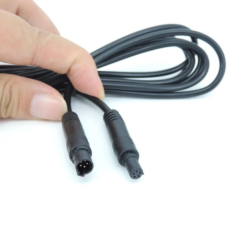 Description Picture 3 of item1m 2m 3m 5pin core Male to Female Cord Car Rear View vehicle DVR Camera Extension connector Cable cord HD Monitor Camera Wire