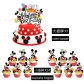 1set caketopper
