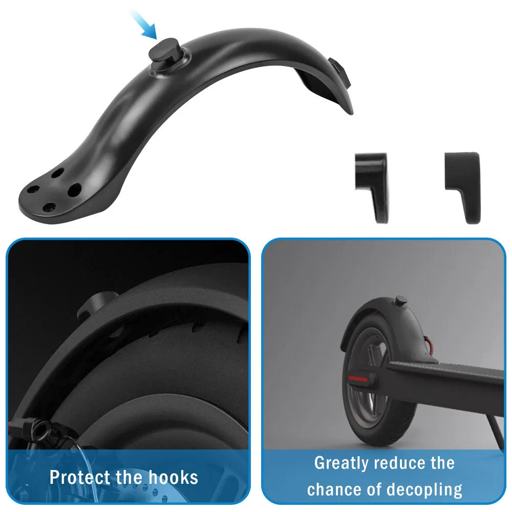 Description Picture 4 of itemRear Mudguard 4 Screw Fender Electric Scooter For Four-hole Screw Rear Fender Tail Light Screw Rubber Cap Sets Accessories Parts
