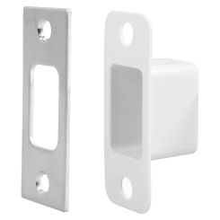 Deadbolt Cover Plate Door Reinforcement Stainless Steel Latch Locks Strike Plates Exterior Doors