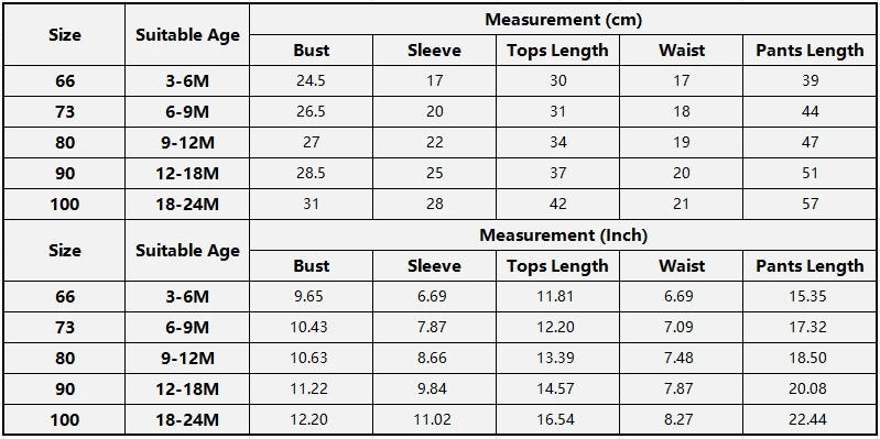 Description Picture 3 of itemNewborn Boys Girls Pure Cotton Warm Pajamas Cute Cartoon Print Long Sleeve Pyjamas Toddler Baby Autumn Sleepwear Clothing Sets
