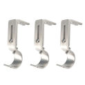 Adjustment Window Rod Hold Curtain Rod Support Expandable Rod Support Bracket Enhances the Look of Any Room for House