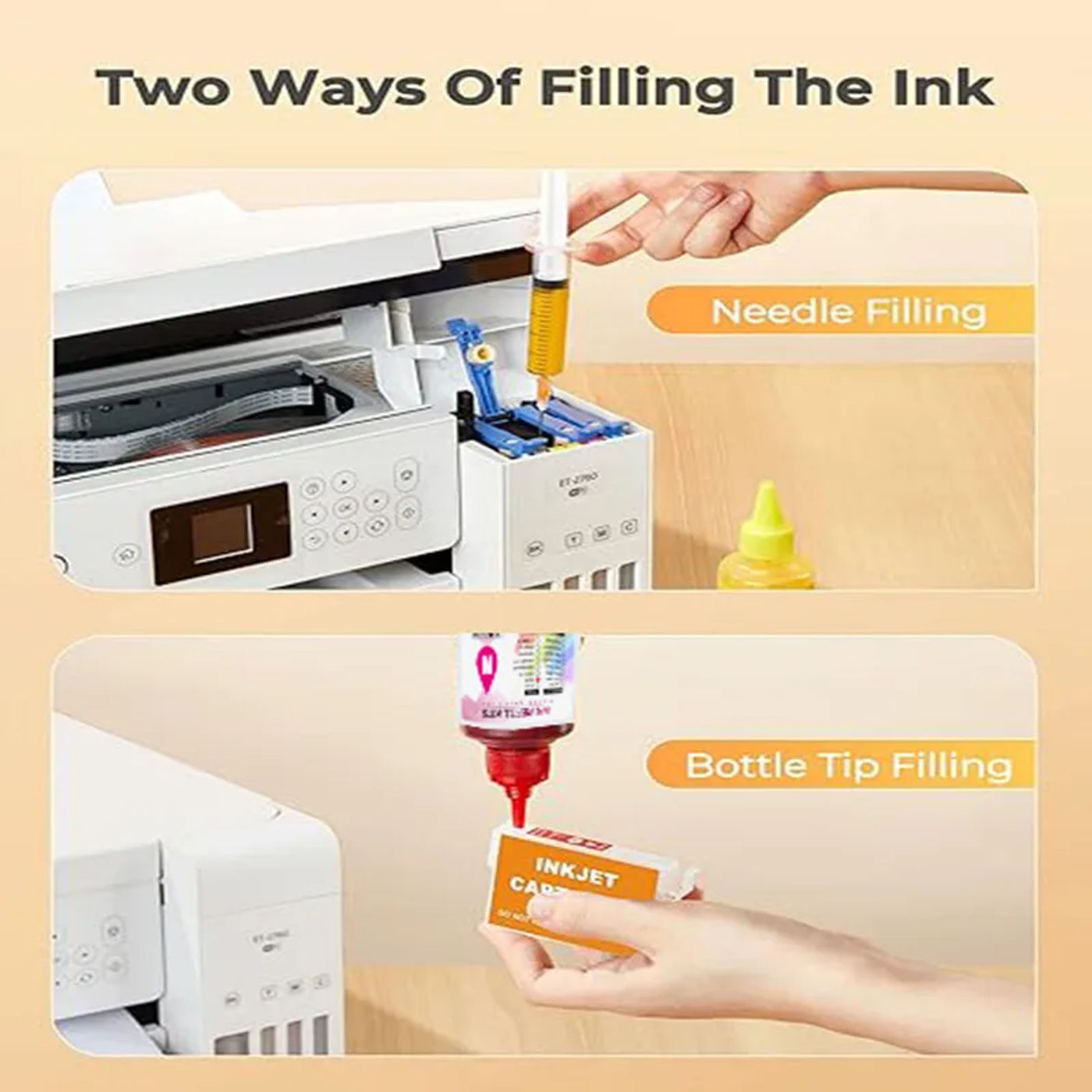 Description Picture 4 of item400ML Refill Dye Ink Kit For Canon PG 540 CL 541 PIXMA MG3250 MG3255 MG3550 MG4100 MG4150 MG4200 MG4250 Printer PG540 PG-540XL