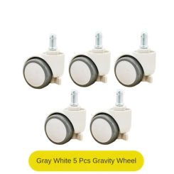 (5 Packs) Wheel Caster Gravity M11 Self-locking Automatic Brake Children Student Chair Universal Computer Accessories