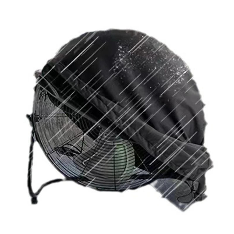 Description Picture 6 of item1pc Foldable Industrial Electric Fan Cover Fan Cover Sun Protection Dust Cover Household Dust Covers Oxford Cloth Fan Cover