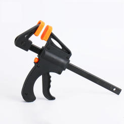 5Pcs Woodworking Mini 4 Inch F Clamp Locator Nylon Fast Wooden Board Clamp Metal Fixed Clamp Adjustable DIY Hand Tool Set New