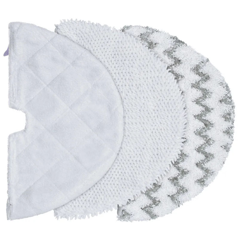 Description Picture 5 of item3pcs Steam Mop Cloth Terry Towel Cover Dry/wet Triangle Mop Pad for Shark S2902 S3455K S3501 S3550 S3601 S3801 Accessories