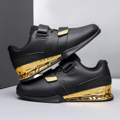 Professional Weightlifting Squat Deadlift Shoes Men High-Quality Non Slip Comprehensive Training Athlete Athletic Shoes