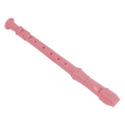 ABS Descant Recorder Flute Beginner Children Music Playing Wind Instruments (Pink) Children Flute recorder instrument