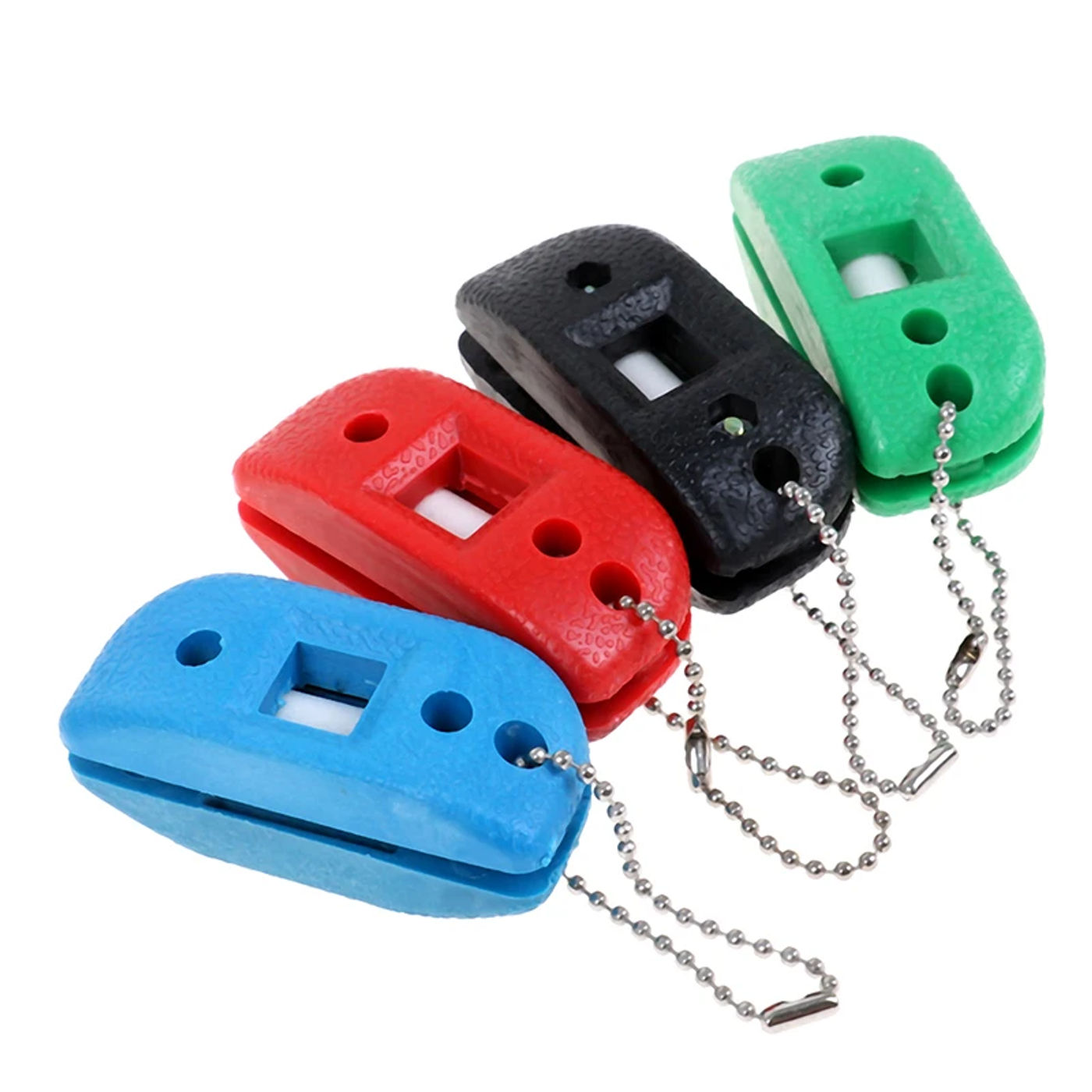 Description Picture 4 of itemSandstone Ice Hockey Shoe Double Side Sharpener Ice Skate Blade Hockey Sharpening Oilstone Portable with Hanging Storage Bag