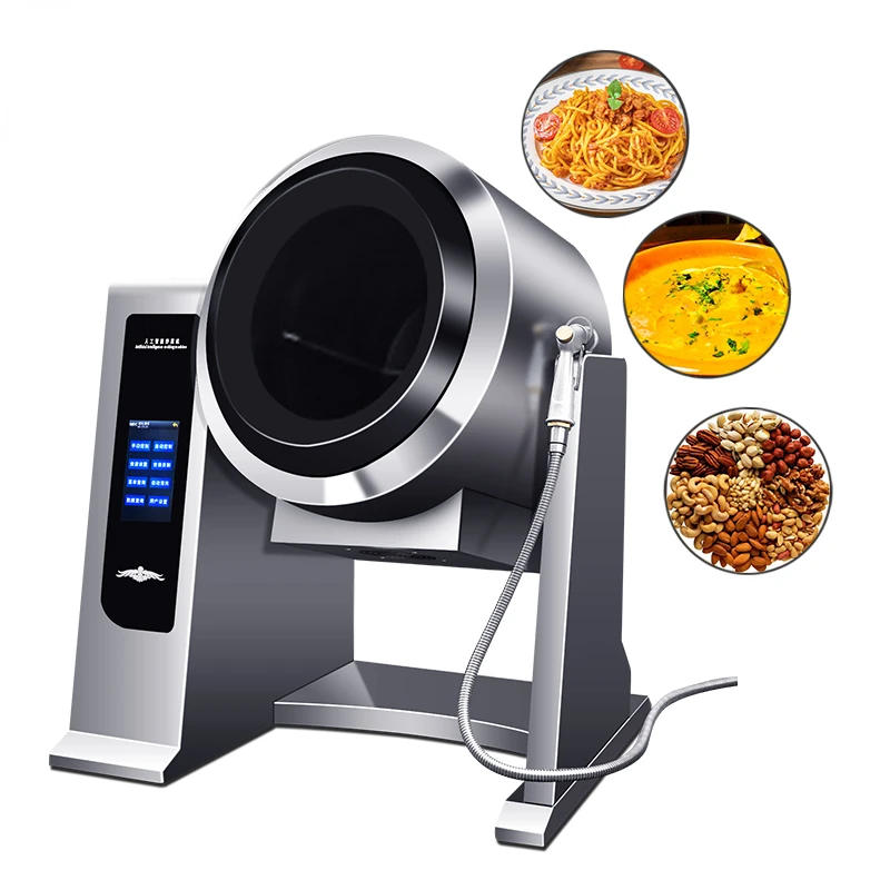 Description Picture 2 of itemFood Cooker Intelligent Automatic Electric Multifunctional Self Kitchen Robot Cooking Machine Kitchen Commercial Custom