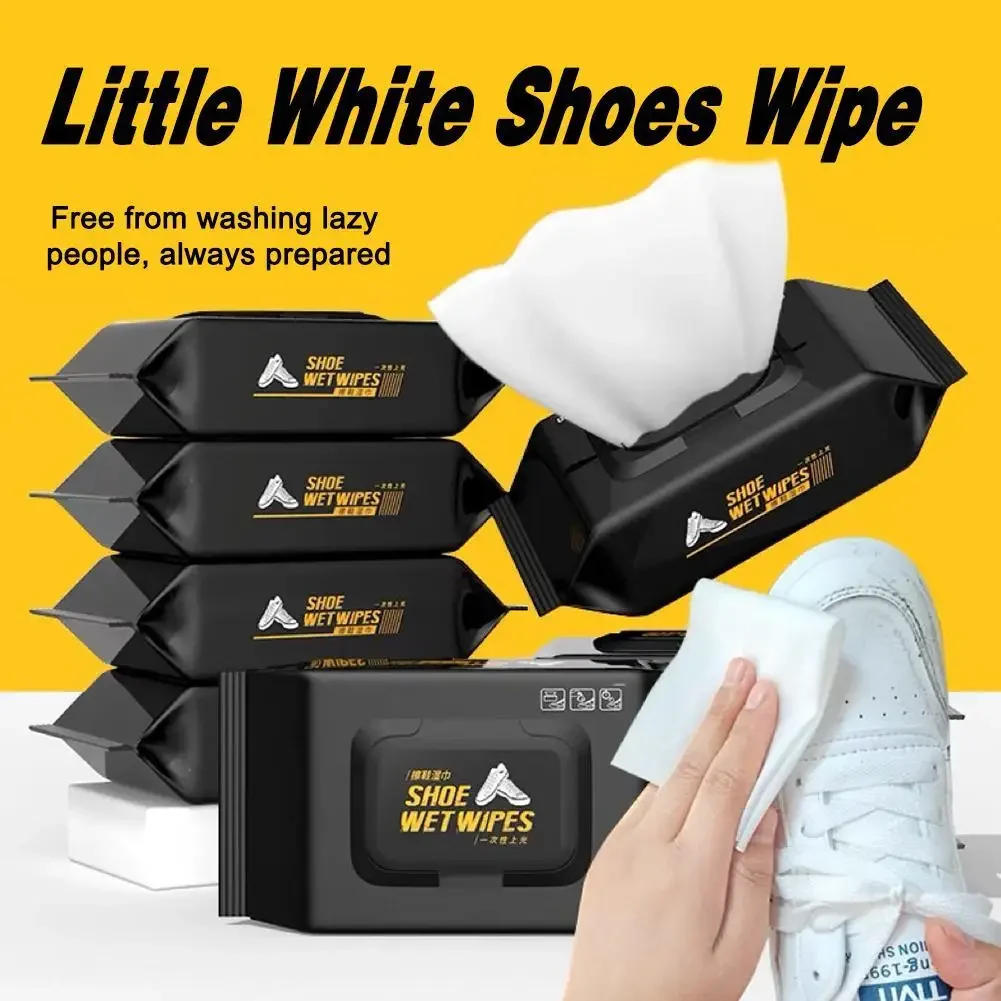 Description Picture 4 of itemShoe Maintenance Kit Shoe Eraser Cleaner Disposable Sneaker Wipes Quick Cleaning Wet Wipes Portable White Shoes Travel Essential
