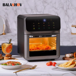 10L NEW Air Fryer Household Electric Oven Smart Air Fryer Kitchen Baking Toaster Rotisserie and Dehydrator Multi-function Oven