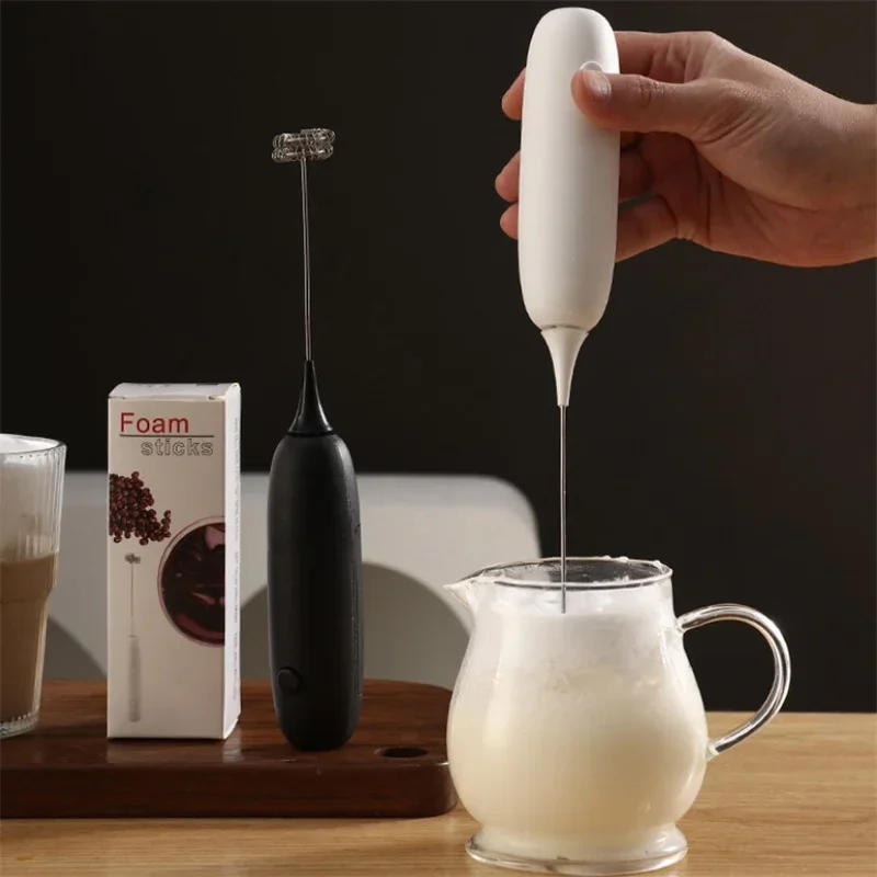 Description Picture 3 of itemMilk Frother Handheld Cappuccino Maker Coffee Foamer Egg Beater Chocolate Stirrer Mini Portable Food Blender Kitchen Whisk Tool