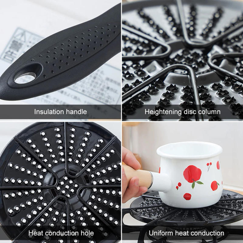 Description Picture 5 of itemGas Stove Stovetop Heat Conduction Plate Stove Diffuser Thawing Tray Fast Defrosting Tray Energy-Saving Pot Protection Accessory