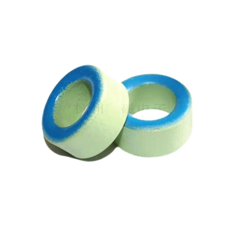 Description Picture 3 of itemT157-52 Iron Ferrite Toroid Cores 40*24*14.5mm For Inductors Iron powder Core Blue Green Ring