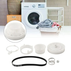 7pcs/set Washing Machine Pulley Clutch Kit W10006384 Drive Belt Suitable For W10721967 W10006352 W10006353 W10006354 W10006356
