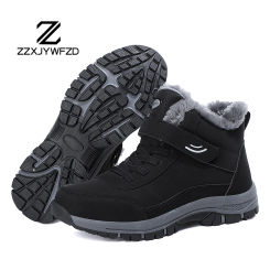 Men Winters Ankle Boots Waterproof Warm Snow Boots Women Non-slip Hiking Shoes Men Sneaker Comfortable Couple Shoes Male 2024