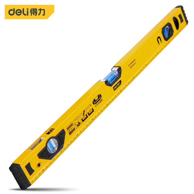 Description Picture 2 of itemDeli Multiple Specifications Precision Spirit Level Measuring Instruments 3-in-1 Bubble Level Multifunction Construction Tools