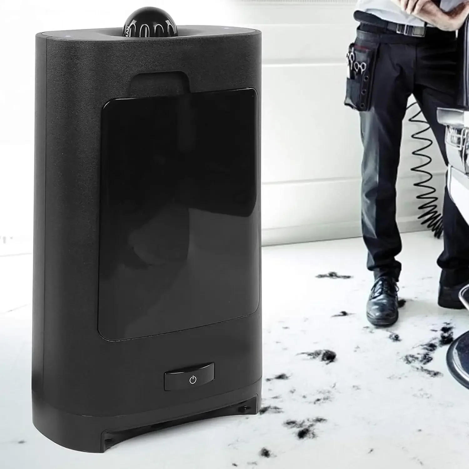 Description Picture 5 of item1400W Smart Hair Dryer Dust Collector - Professional Hair Salon Vacuum System for Broken Hair & Debris Removal